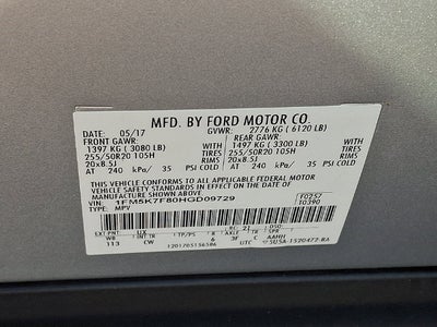 2017 Ford Explorer Limited