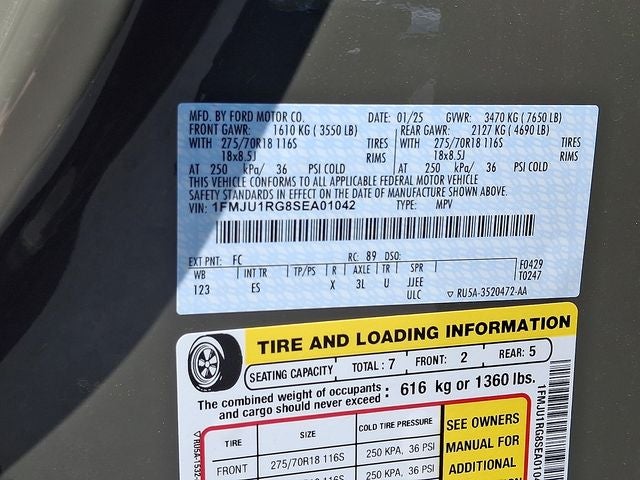 2025 Ford Expedition Tremor