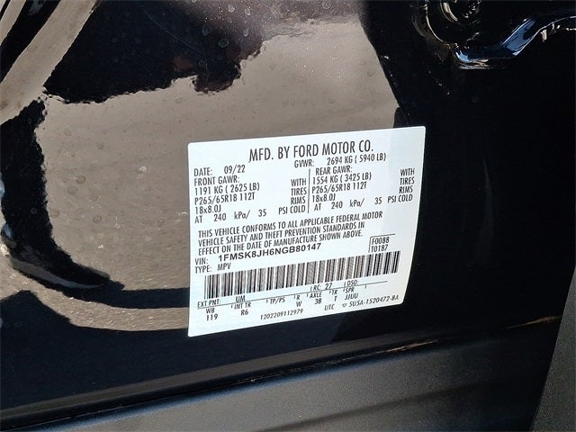 2022 Ford Explorer Timberline