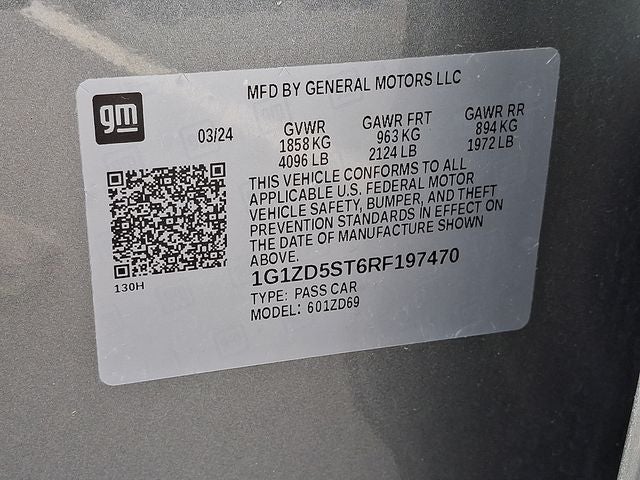 2024 Chevrolet Malibu LT 1LT