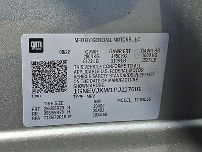 2023 Chevrolet Traverse RS