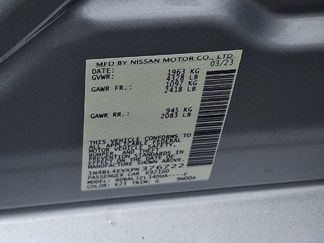 2023 Nissan Altima 2.5 SL