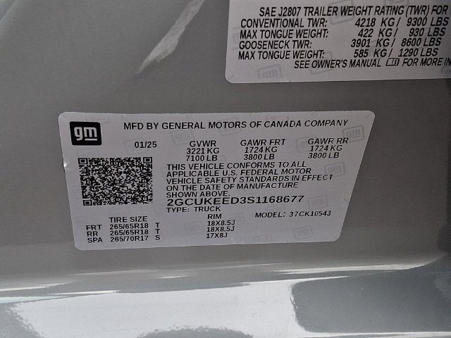 2025 Chevrolet Silverado 1500 RST