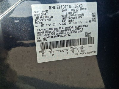 2023 Lincoln Nautilus Standard