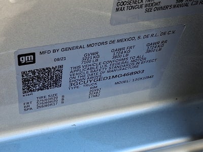 2021 Chevrolet Silverado 1500 LTZ