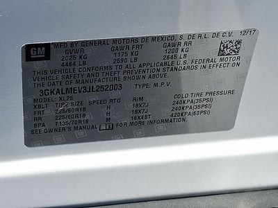 2018 GMC Terrain SLE