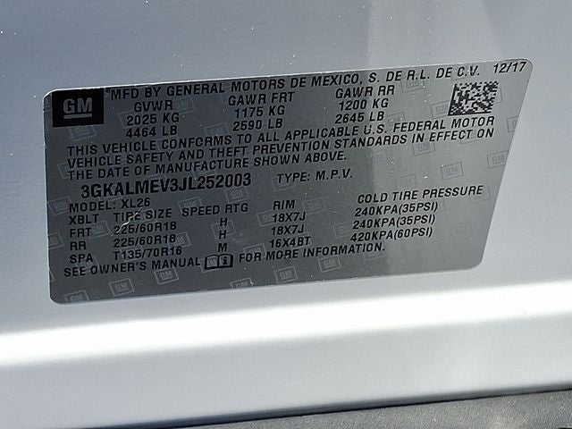 2018 GMC Terrain SLE