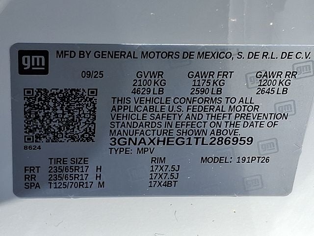 2026 Chevrolet Equinox LT