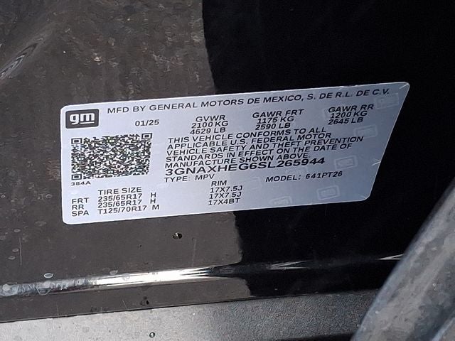 2025 Chevrolet Equinox LT