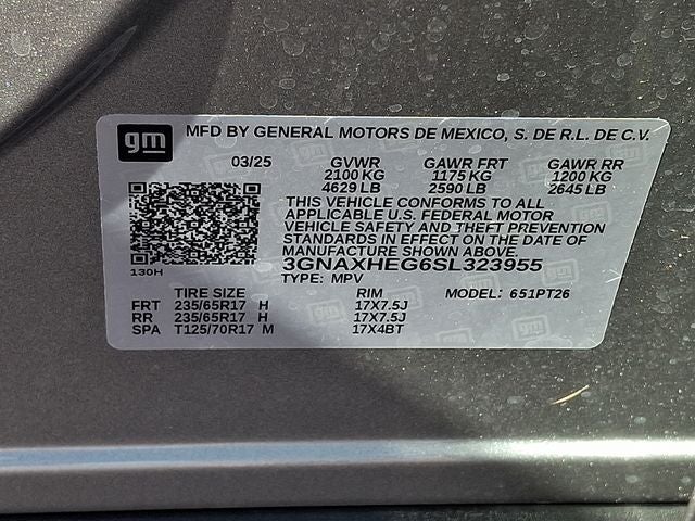 2025 Chevrolet Equinox LT