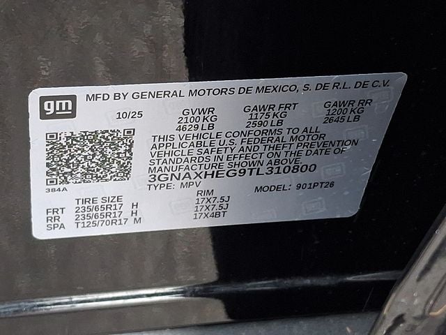2026 Chevrolet Equinox LT