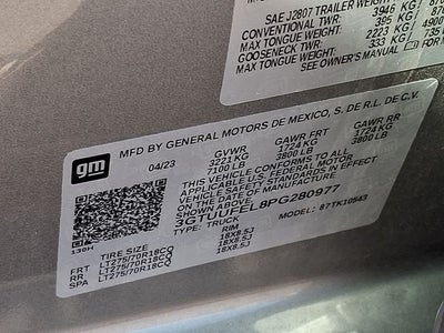 2023 GMC Sierra 1500 AT4X