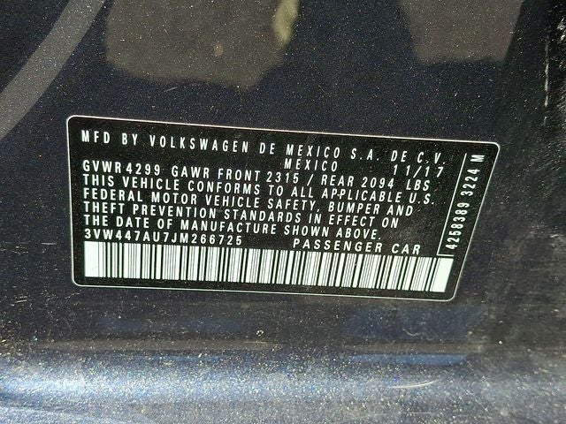 2018 Volkswagen Golf GTI 2.0T S