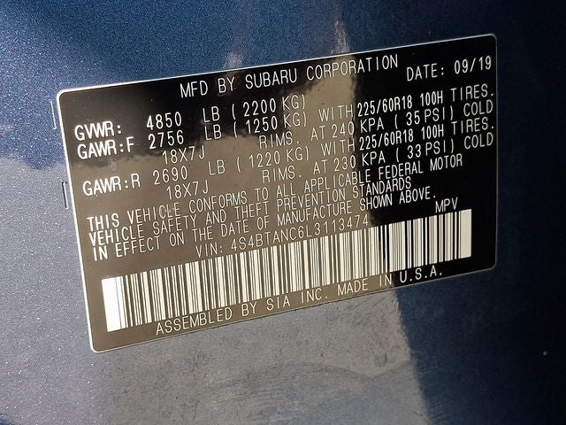 2020 Subaru Outback Limited