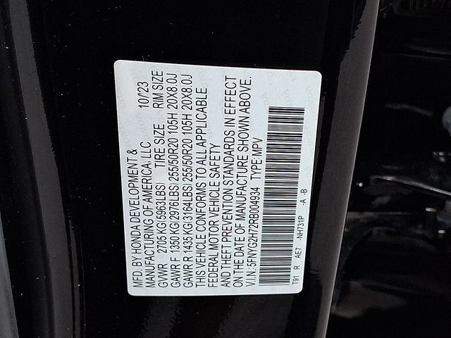 2024 Honda Pilot Touring