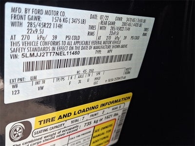 2022 Lincoln Navigator Black Label