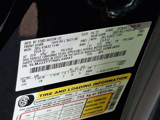 2022 Lincoln Navigator L Black Label