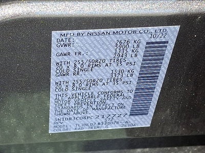 2023 Nissan Pathfinder SL