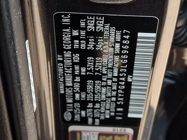 2020 Kia Sorento S