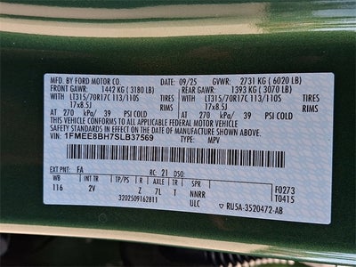 2025 Ford Bronco Outer Banks