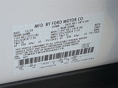 2024 Ford Explorer Base