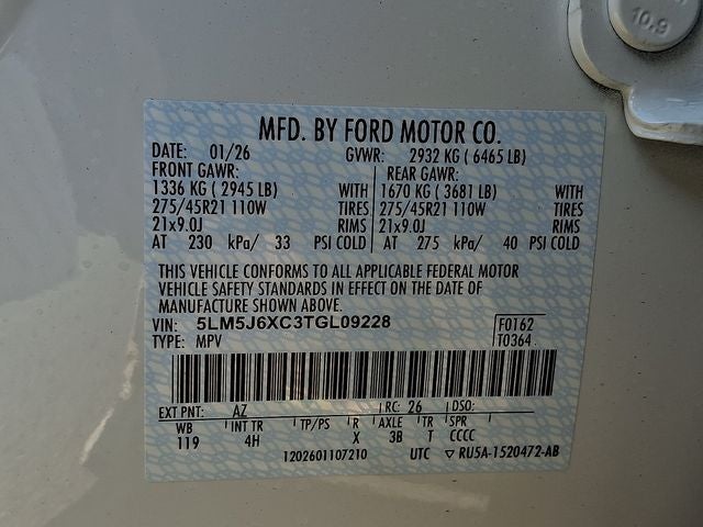 2026 Lincoln Aviator Premiere