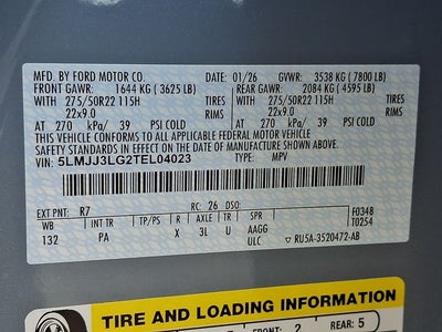 2026 Lincoln Navigator L Reserve