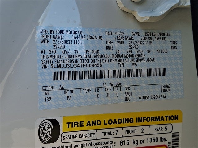 2026 Lincoln Navigator L Reserve