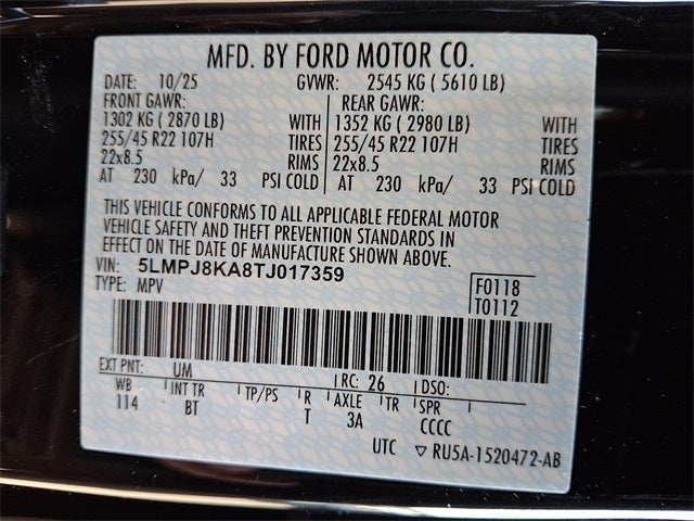 2026 Lincoln Nautilus Reserve