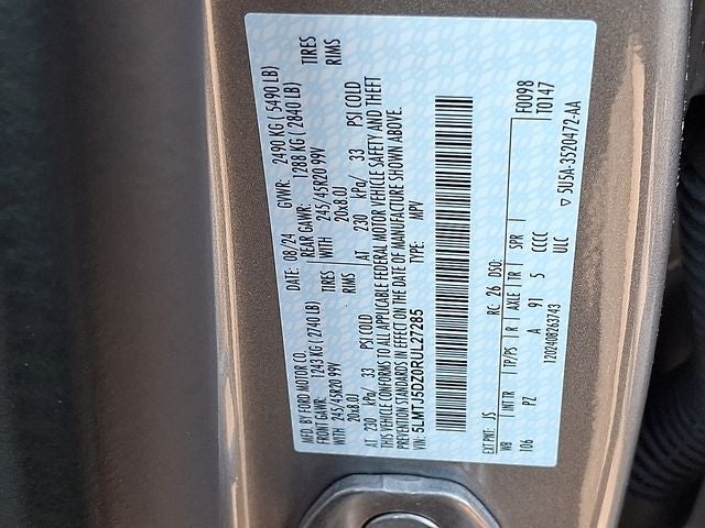 2024 Lincoln Corsair Plug-In Hybrid Grand Touring