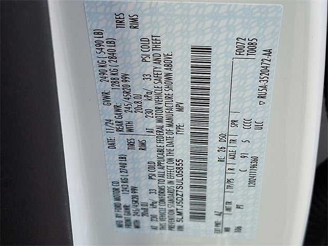 2025 Lincoln Corsair Plug-In Hybrid Grand Touring