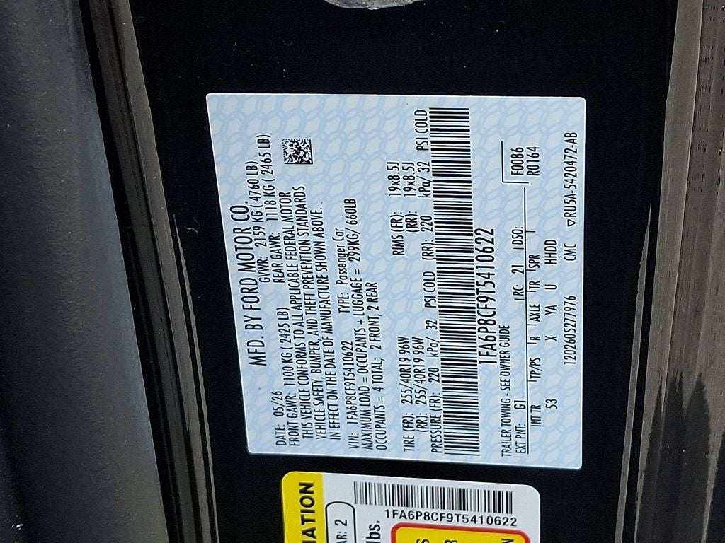 2026 Ford Mustang GT Premium