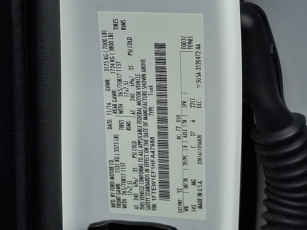 2017 Ford F-150 XLT