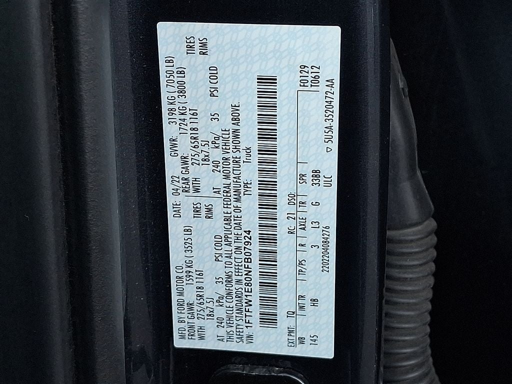 2022 Ford F-150 Lariat