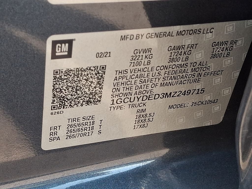 2021 Chevrolet Silverado 1500 LT