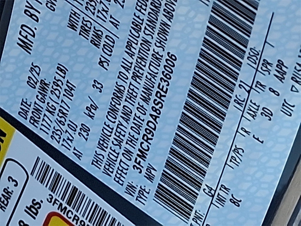 2025 Ford Bronco Sport Badlands