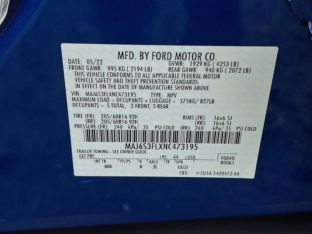 2022 Ford EcoSport S