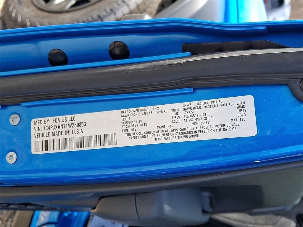 2026 Jeep Wrangler WRANGLER 2-DOOR SPORT