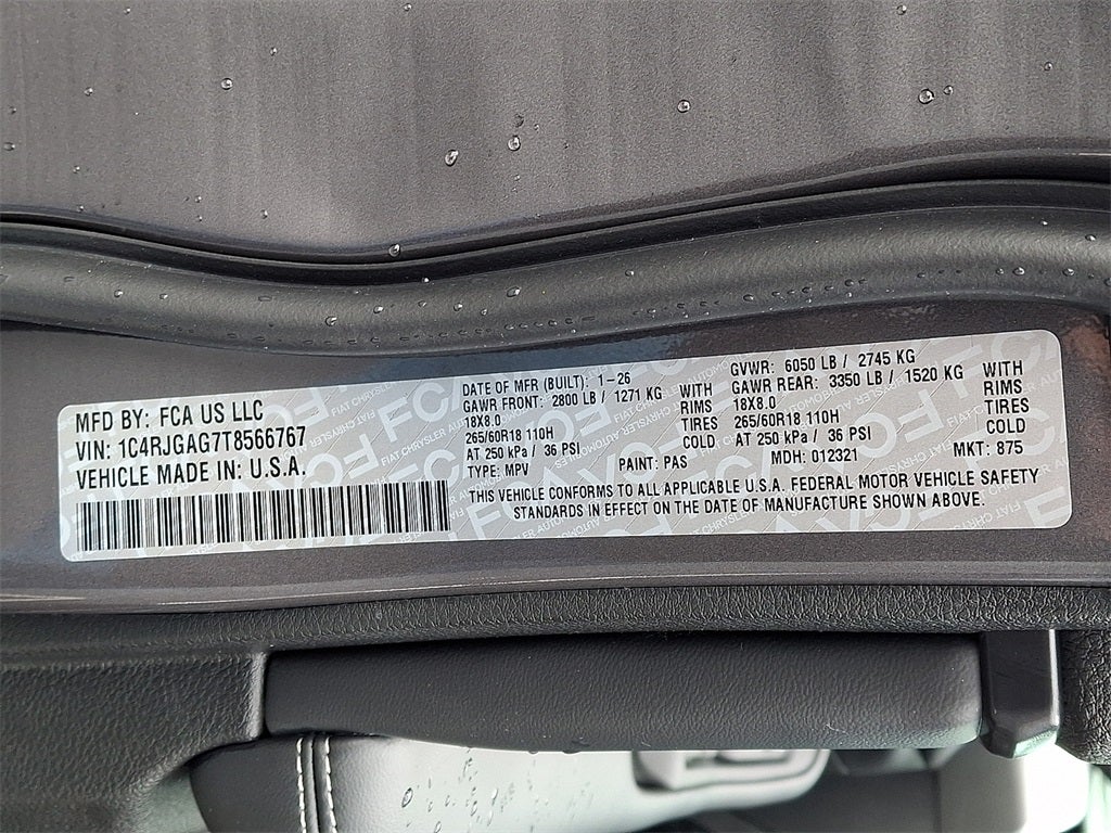 2026 Jeep Grand Cherokee GRAND CHEROKEE LAREDO X 4X2