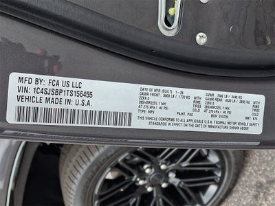 2026 Jeep Grand Wagoneer L GRAND WAGONEER L LIMITED RESERVE 4X4