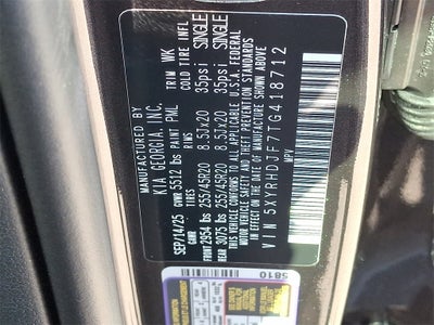 2026 Kia Sorento X-Line EX