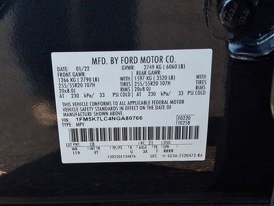 2022 Ford Explorer King Ranch