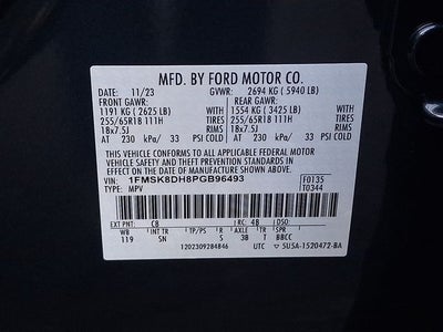 2023 Ford Explorer XLT