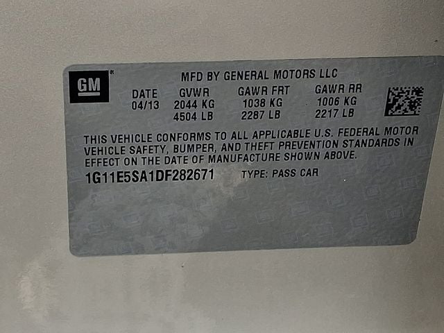 2013 Chevrolet Malibu LT 2LT
