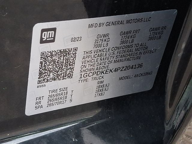 2023 Chevrolet Silverado 1500 LT