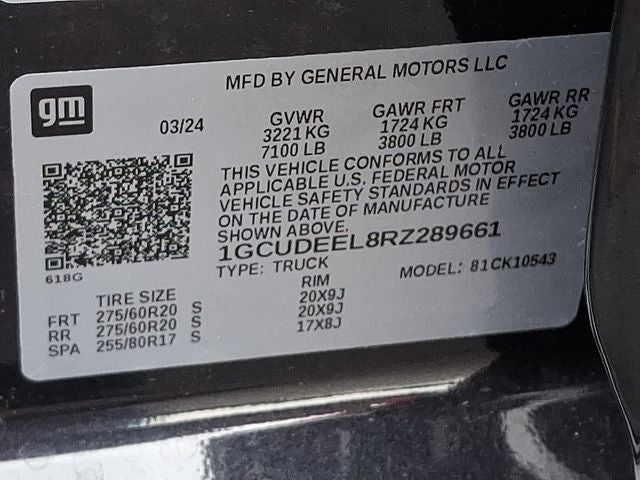 2024 Chevrolet Silverado 1500 RST