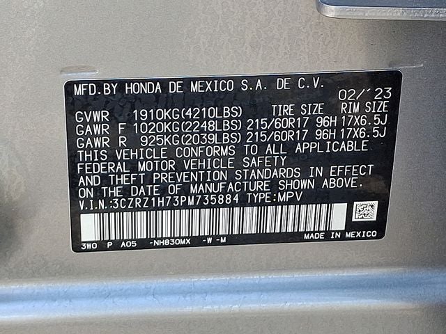 2023 Honda HR-V EX-L