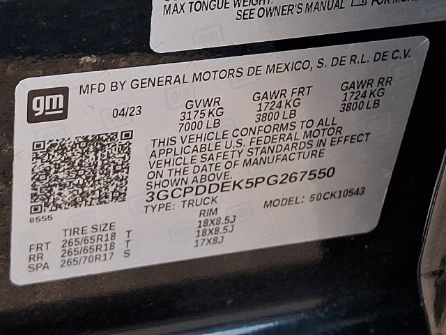 2023 Chevrolet Silverado 1500 LT