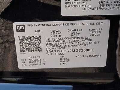 2021 Chevrolet Silverado 1500 RST