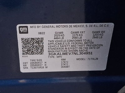 2022 GMC Terrain SLE